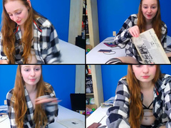 Delilahcass so wet you can hear it slip and slide in webcam show 2017-04-24 072818