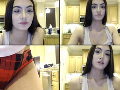 Armani___ get naked and use a glass dlldo, and a suction device on her clit in webcam show 2017-04-15 134445