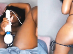 Ebony webcam stripper 4