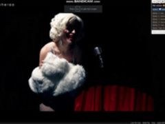 Artmosphera as Marilyn in sheer dress 1 on 1 Nov 2022