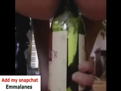 Fucking Myself with a Wine Bottel more sexygirlzcam.com