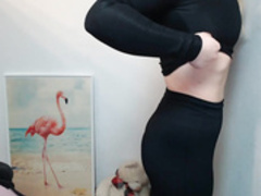 BeckyTras shows her belly - Round 4