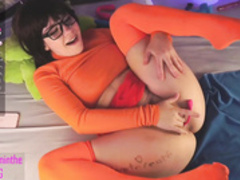 pepperxminthe 17.10.2022 velma cosplay squirt show pt3