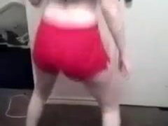 White Girl Twerking Her Ass