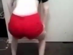 White Girl Twerking Her Ass