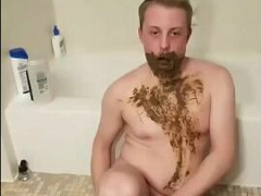 exposed shiteater faggot  eats his own shit