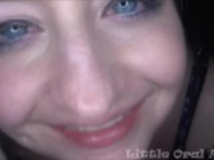 The Party Girl - Giggling Blonde Gets A Birthday Mouthful FUNNY! - CamWhoresTV.PremiumVideo