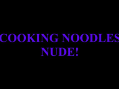 d3l1c@t3 l1l@h & m1n@ - cooking noodles nude!
