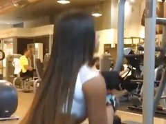 Sexy Israeli Girl at the gym pt2