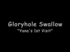 Gloryholeswallow Yana 1st visit cambate.net