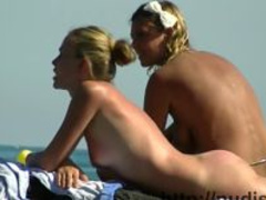 Spanish beach babes nudist  beach hidden cam