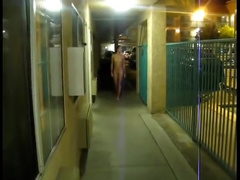 naked outside hotel
