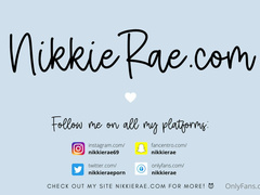 Nikkierae loves new custom video request from one top lovers also bought the xxx onlyfans porn videos