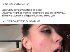 Wife cuckolds her husband with her own cousin-boss