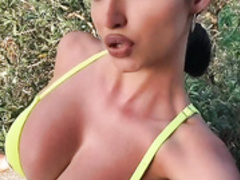 Kristina  Djedovic Montenegrian model with big tits