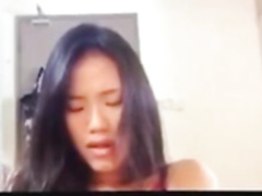 Asian girl caught masturbating in online class public z