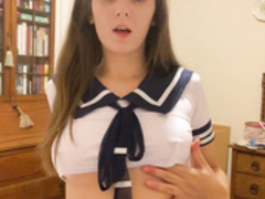bratgf schoolgirl showing her tits