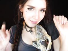KittyKlaw asmr breathing and mouth sounds