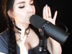 KittyKlaw asmr breathing and mouth sounds