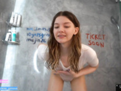 coyness_geneva  2023Apr sexy naked, shower, umbrella te
