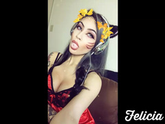felicia vox archived sept 2016 snapchat compilation