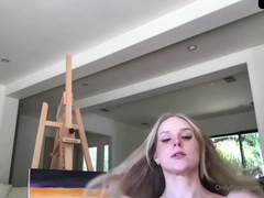 Caroline Zalog Pussy See Through Lingerie Video Leaked
