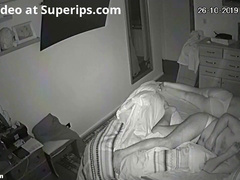 IPCAM – American woman gets fucked while she sleeps