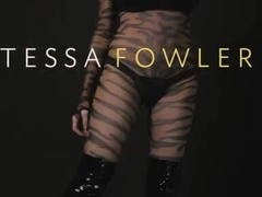 Tessa Fowler See Through Halloween Cat Costume Video Leaked