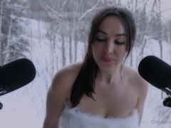 Orenda ASMR Nude Snow Triggers Video Leaked