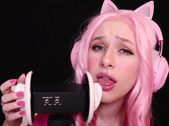 Diddly ASMR Ahegao Ear Licking Exclusive Video Leaked