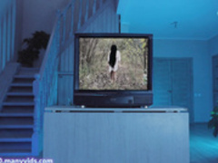 Octokuro - Sadako stuck in TV