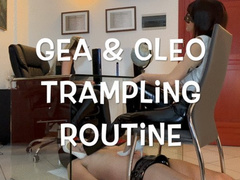 GEA DOMINA - GEA & CLEO TRAMPLING ROUTINE (MOBILE)
