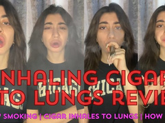 Inhaling Cigar Into Lungs Review