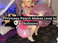 Princess Peach Makes Love to Balloons