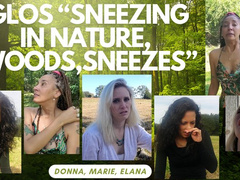 GORGEOUS LADIES OF SNEEZE WOODS, NATURE AND HUFF AND PUFF AND SNEEZE THE HOUSE DOWN!! WMV VERSION