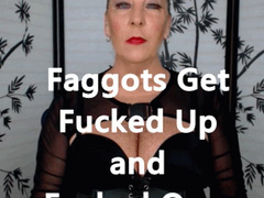 Faggots Get Fucked Up and Fucked Over (MOV)