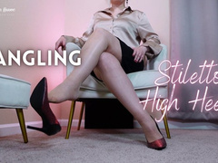 Dangling Stiletto High Heels