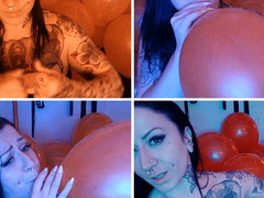 Clothed Inflation Of Two Dozen Red Balloons