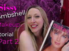 Sissy Bombshell Makeup Tutorial Part 2