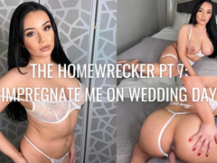 THE HOMEWRECKER PT 7: IMPREGNATE ME ON WEDDING DAY