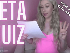 How Big of a Beta Are You? (Quiz!)