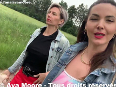 Ava Moore - Teaser - Baisées par 2 Blacks dans les bois avec une milf [Flokossama]
