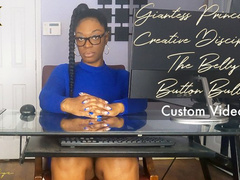 Giantess Principal's Creative Discipline - The Belly Button Bully - Custom - 4K
