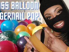 Mass Balloon Fingernail Pops With Marley!