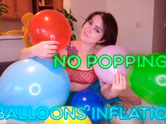 My first looner video! Balloons inflation [NO POPPING]