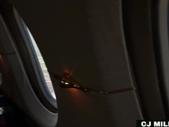 CJ Miles Fucked In A Private Jet By A Big Dick Stud