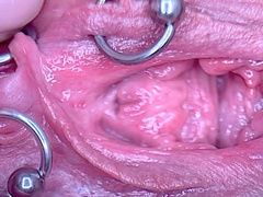 Extreme Close Up Pee and My Pierced Pussy and Clit Compilation 4 Videos (wmv)