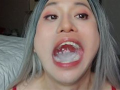 Lola Facefucked by 4 into Huge Swallow - G014