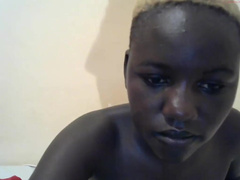 Slim African Cam Model With Big Tits and a Bubble Butt