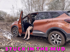 IRINA WAS STUCK IN THE FOREST IN THE MUD ON THE WAY TO WORK_4K_ version 2 cam_24 min